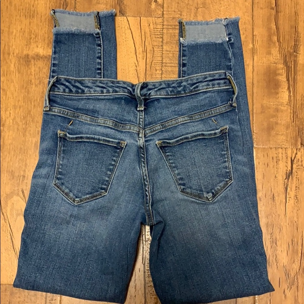 Mossimo mid rise skinny jeans size 0R - Picture 3 of 8
